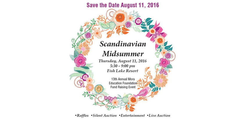 Save the Date - Moras Education Foundation 2016 Fundraiser